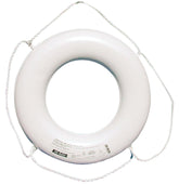 Jim-Buoy JBW-X-24 JBX-Series Life Ring without Beckets - 24", White
